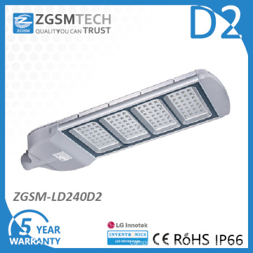 240W LED Street Light Fixture with 5 Years Warranty